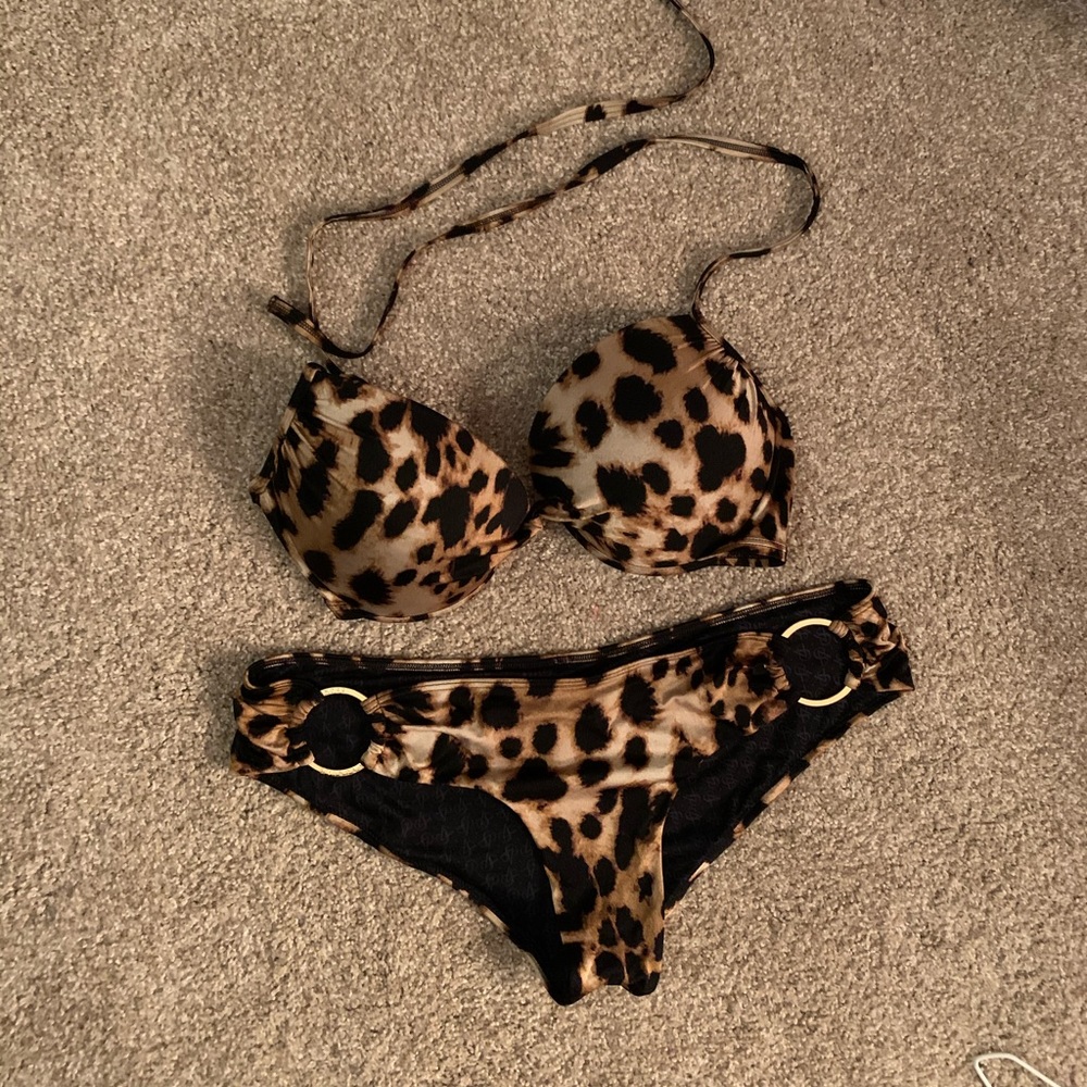 Leopard VS bikini